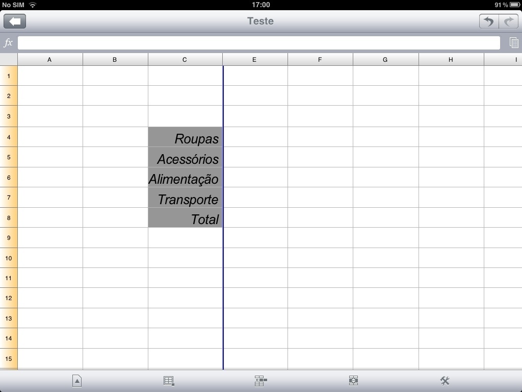 Fotos Veja Como Utilizar Editores De Planilhas Alternativos Em Tablets