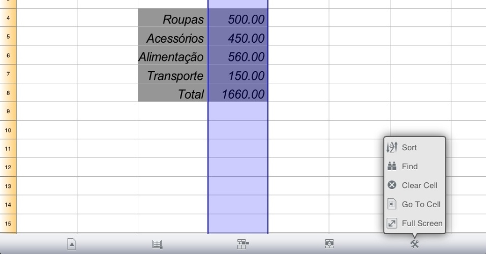 Veja Como Utilizar Editores De Planilhas Alternativos Em Tablets