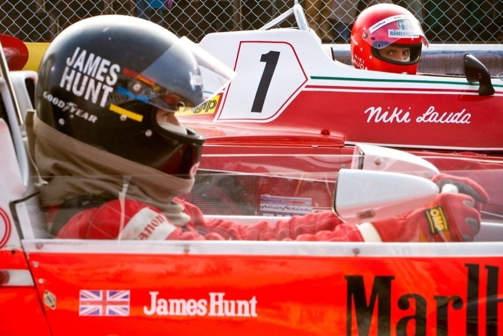 Pôster de filme sobre os pilotos James Hunt e Niki Lauda é divulgado