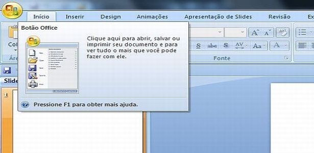 Saiba como personalizar os botões de documentos do pacote Office Fotos Tecnologia