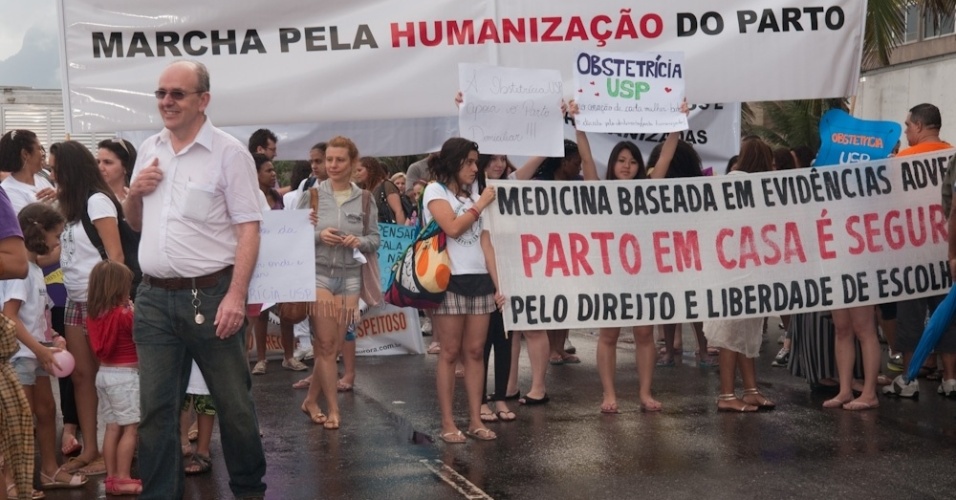 Fotos Marcha Pela Humaniza O Do Parto Re Ne Centenas No Rio