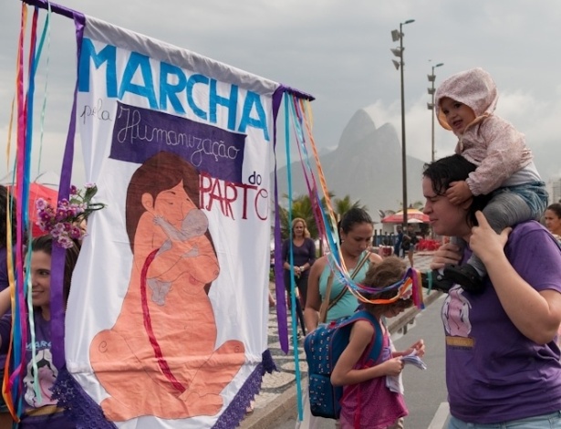 Fotos Marcha Pela Humaniza O Do Parto Re Ne Centenas No Rio