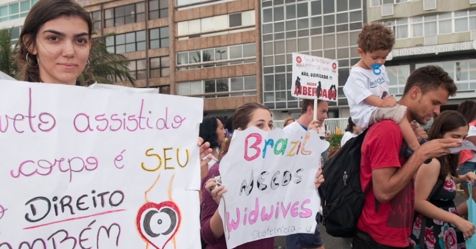 Fotos Marcha Pela Humaniza O Do Parto Re Ne Centenas No Rio