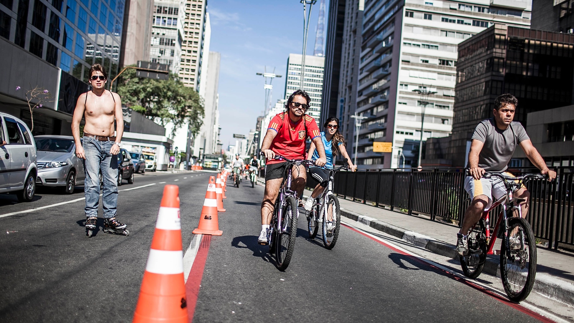 Fotos Ciclofaixa é Inaugurada Na Avenida Paulista Em São Paulo 02