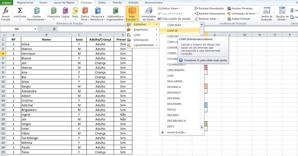 Fotos Saiba Como Usar O Excel Para Organizar Uma Lista De Convidados