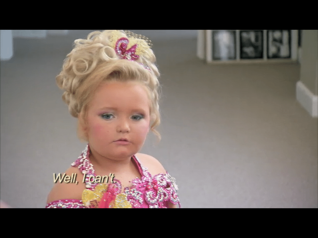 Honey Boo Boo reality show mostra como não alimentar seu filho 06/04