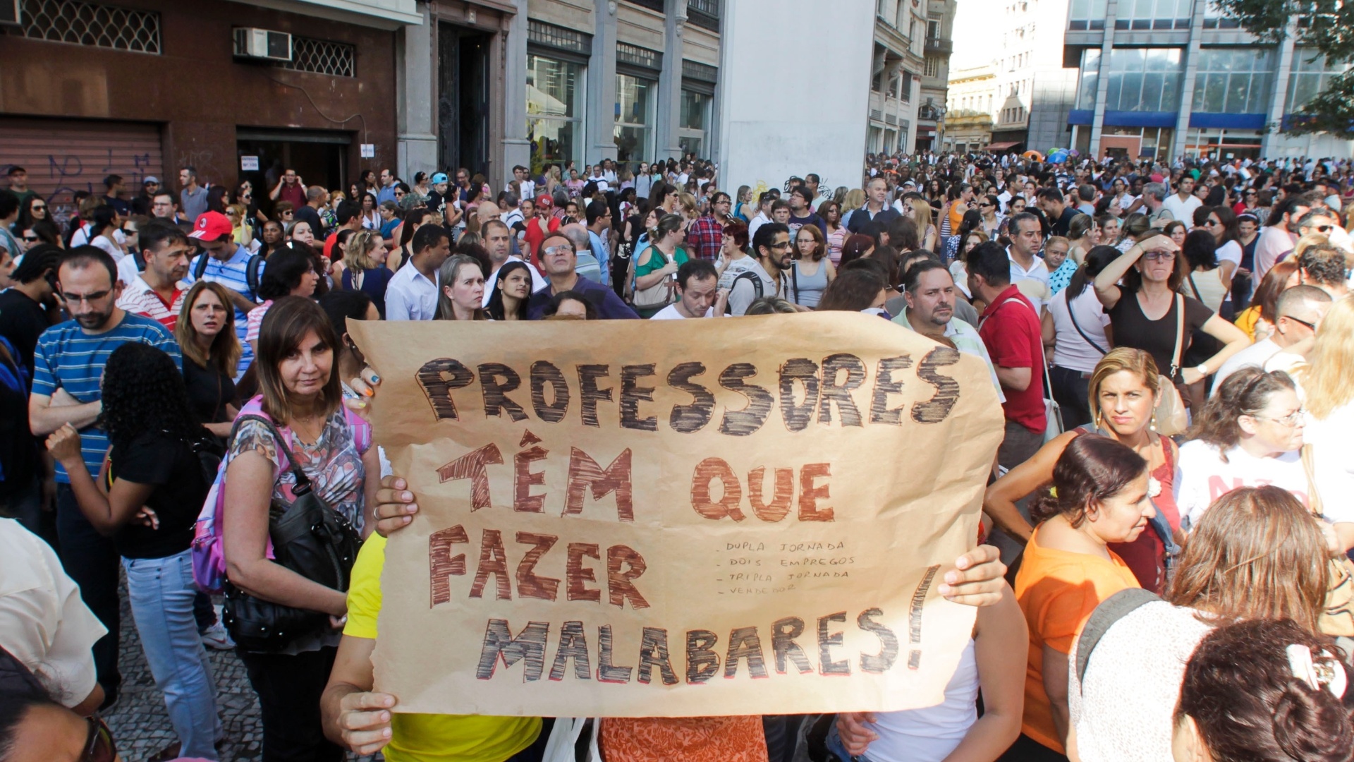 Fotos Professores Da Rede Municipal De Sp Protestam Em Frente Ao Prédio Da Prefeitura 2904 7404