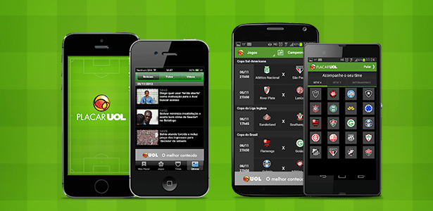 Aplicativo de futebol Placar UOL chega ao BlackBerry - Futebol - UOL Esporte