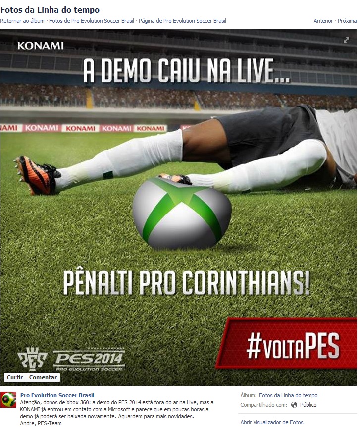 Pro Evolution Soccer 2014' será lançado no Brasil dia 24 de setembro