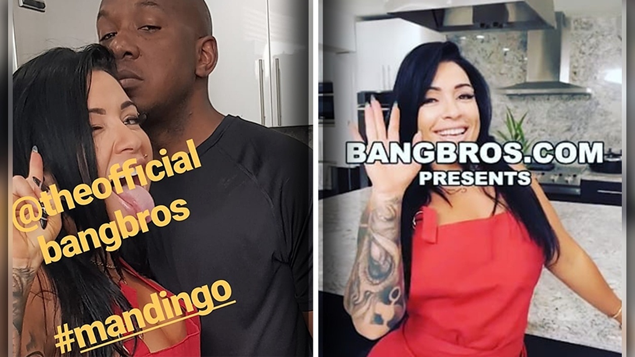 Monica Santhiago provoca os fãs em vídeo com ator pornô famoso pelo ...
