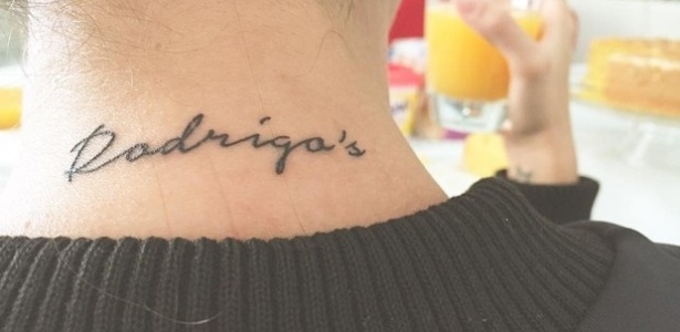 Adriana Sant Anna Homenageia O Filho E O Marido Em Tatuagem