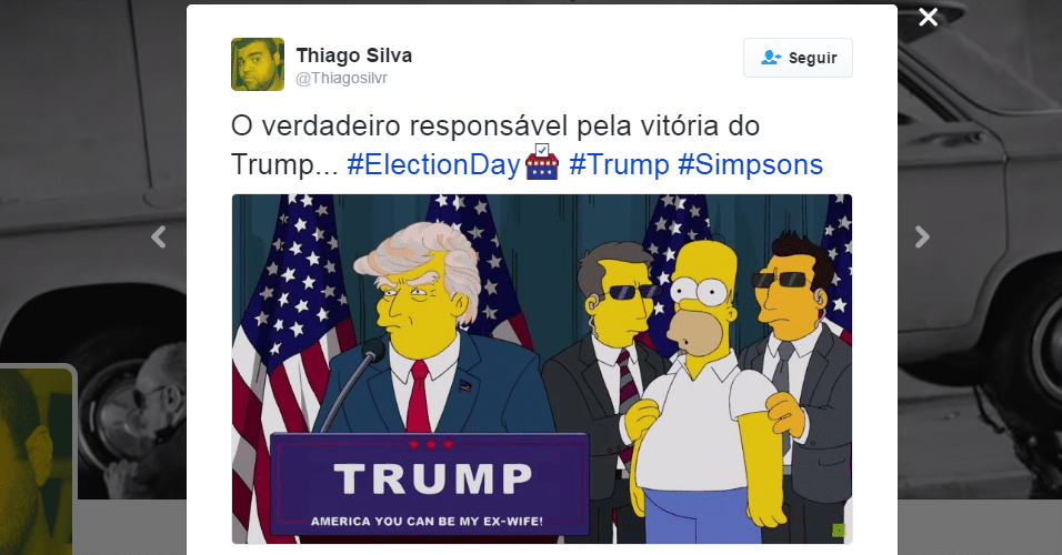 Memes da vitória de Trump Notícias BOL