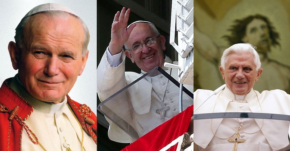 Conheça os 10 últimos papas que comandaram a Igreja Católica Listas BOL