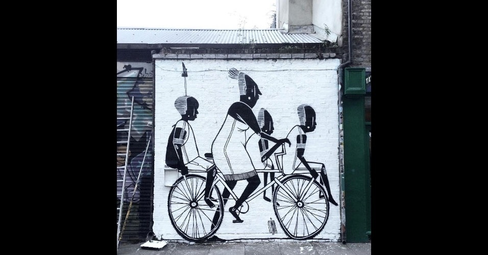 44 obras de arte urbana em preto e branco do brasileiro Alex Senna ...