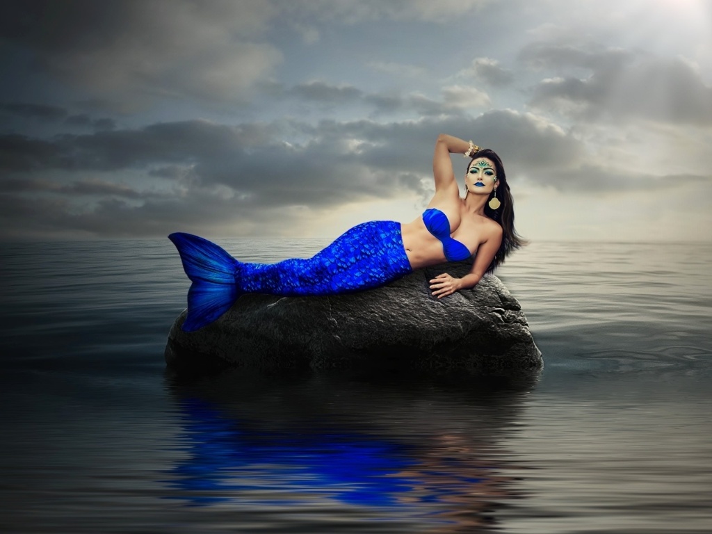 Fotos: Laura Keller se fantasia de sereia para ensaio sensual - 14/10