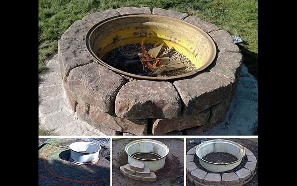 Inspirese nestes 21 modelos de lareira para fazer em seu jardim