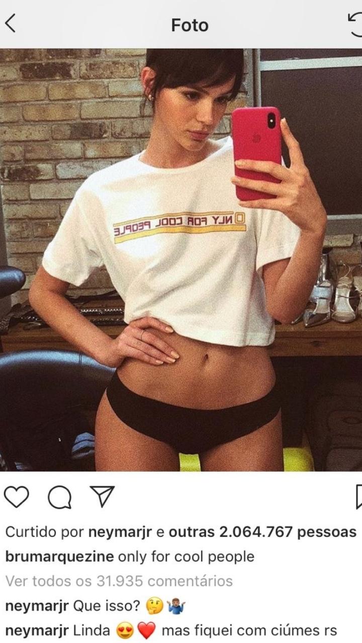 Copa do Mundo 2018: Neymar elogia foto de Marquezine de calcinha, mas diz:  Fiquei com ciúmes - UOL Copa do Mundo 2018