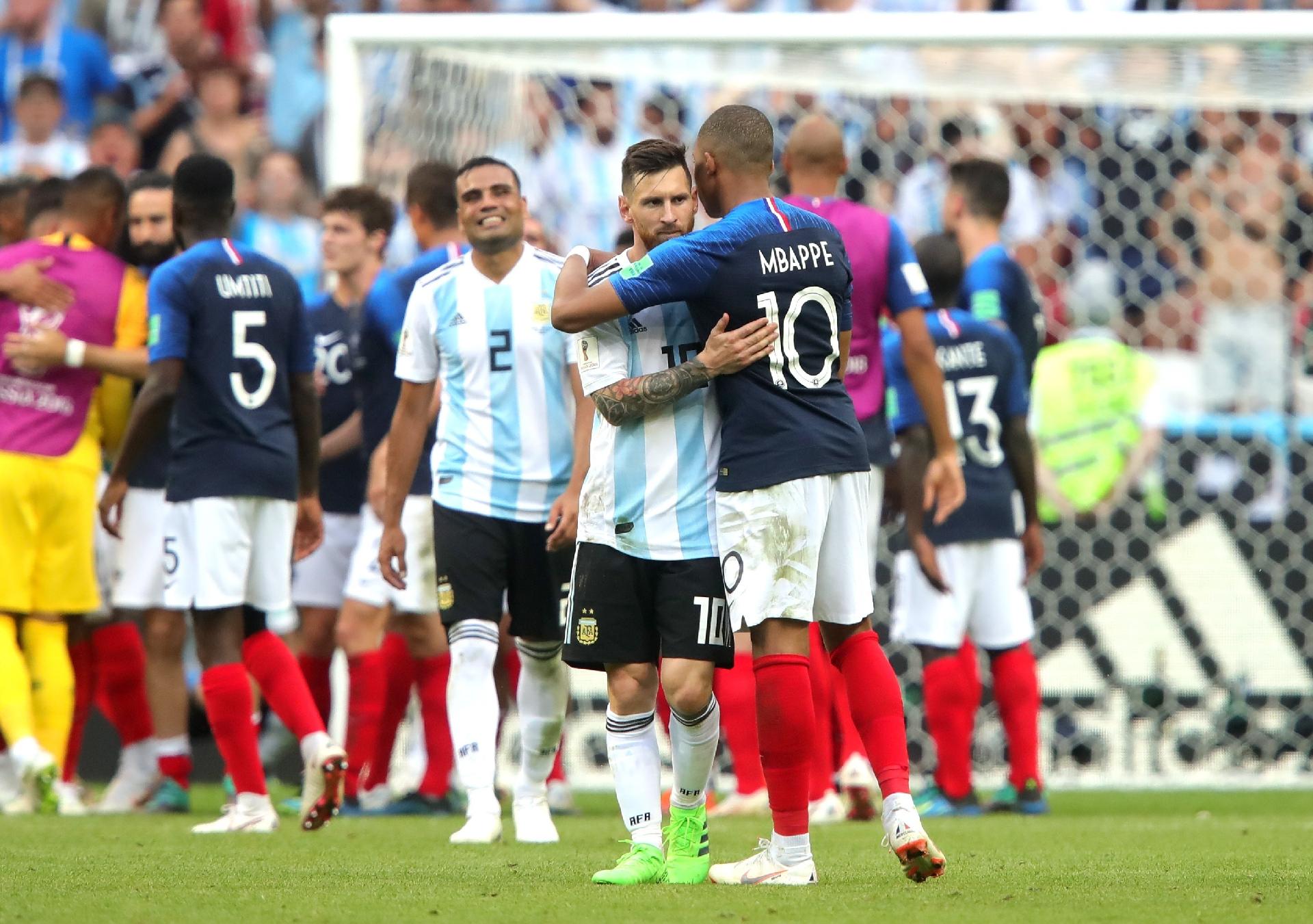 Argentina X França 2018