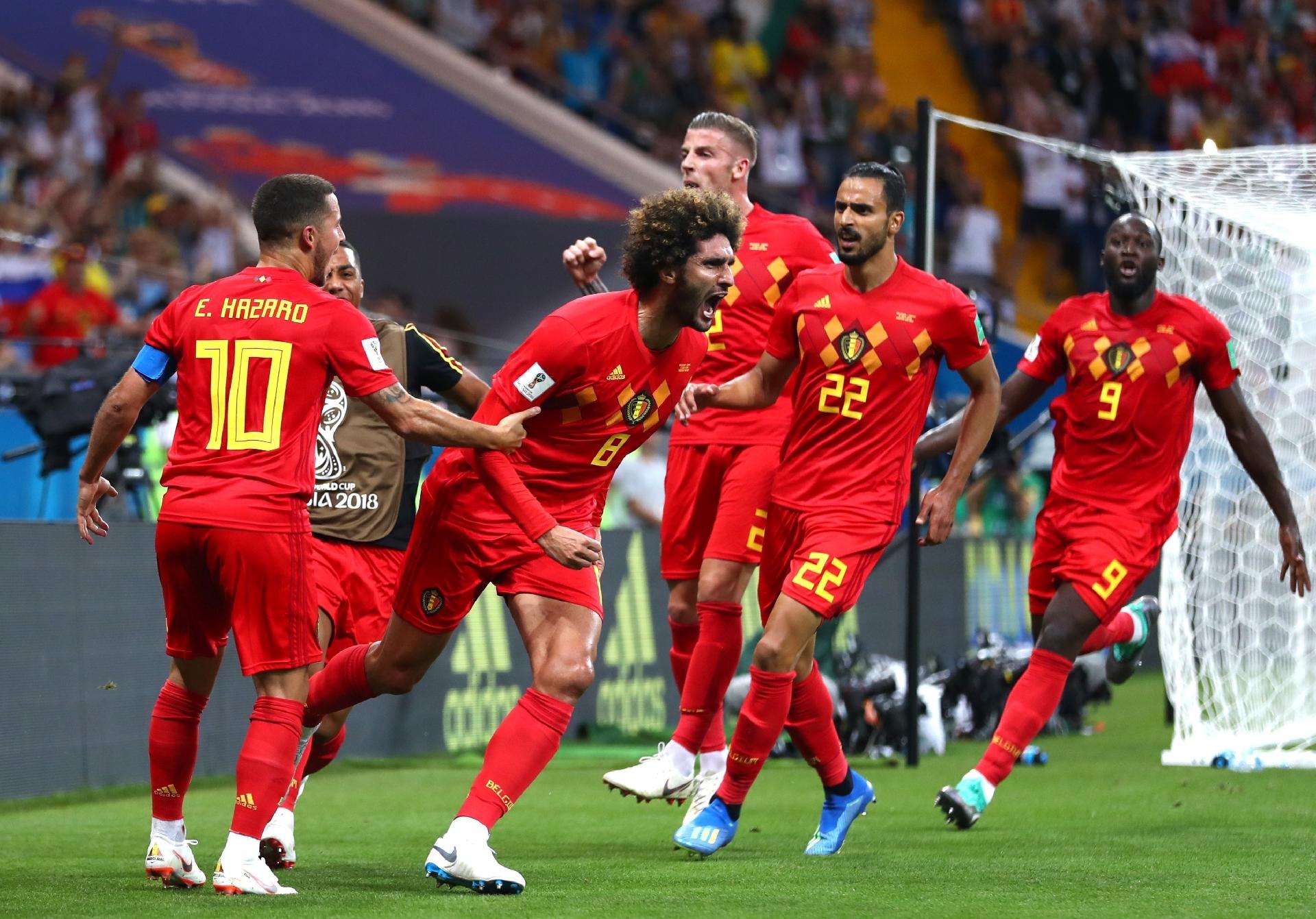 Com artilheiro da Copa, Bélgica goleia e fica perto das oitavas de final -  23/06/2018 - Esporte - Folha