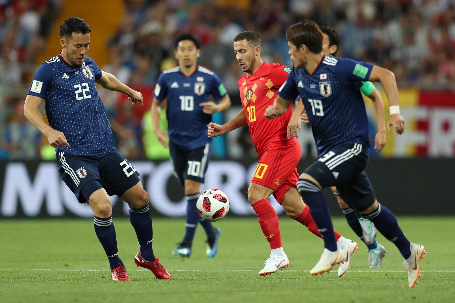 Japão na Copa 2018: Após derrota, técnico vê Japão brigando 'de igual ...