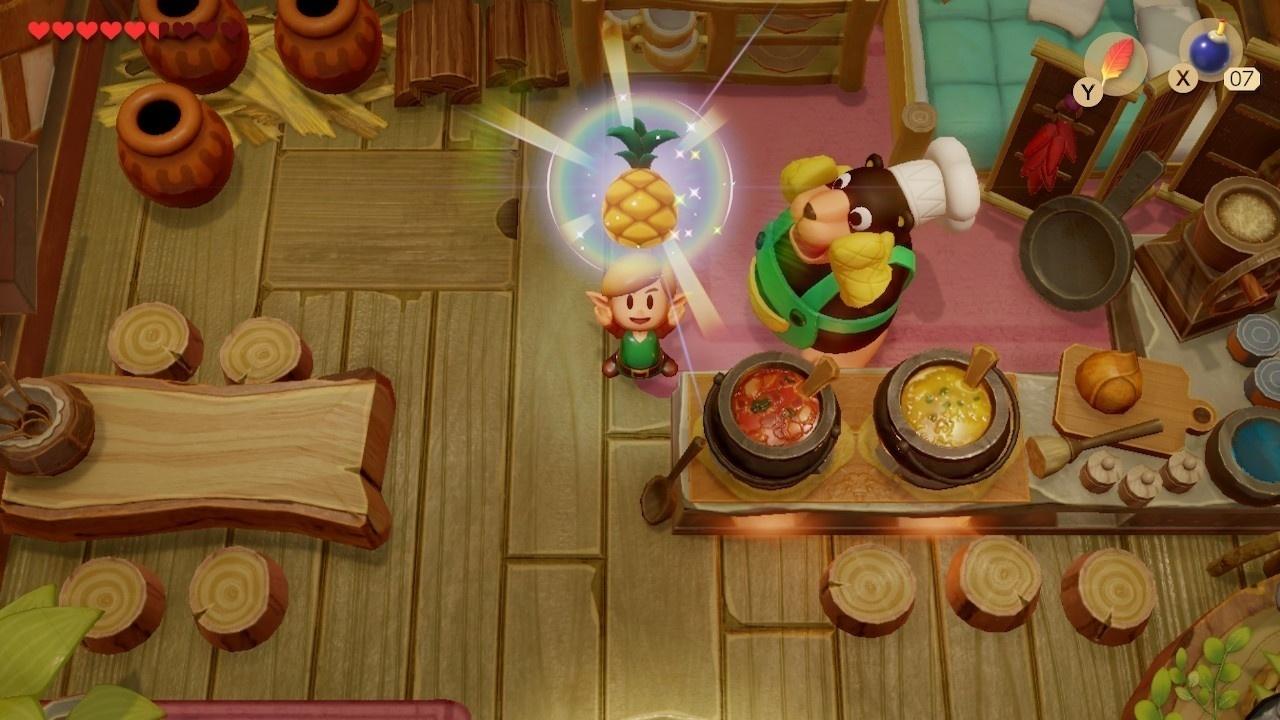 Legend of Zelda Link's Awakening Magnifying Lens, a maior quest do