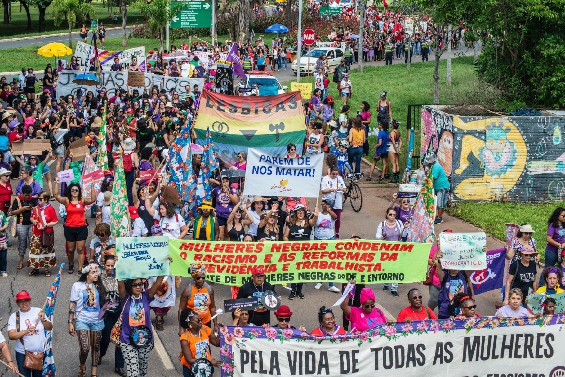 Manifestações de 8 de março: tudo sobre atos espalhados pelo Brasil