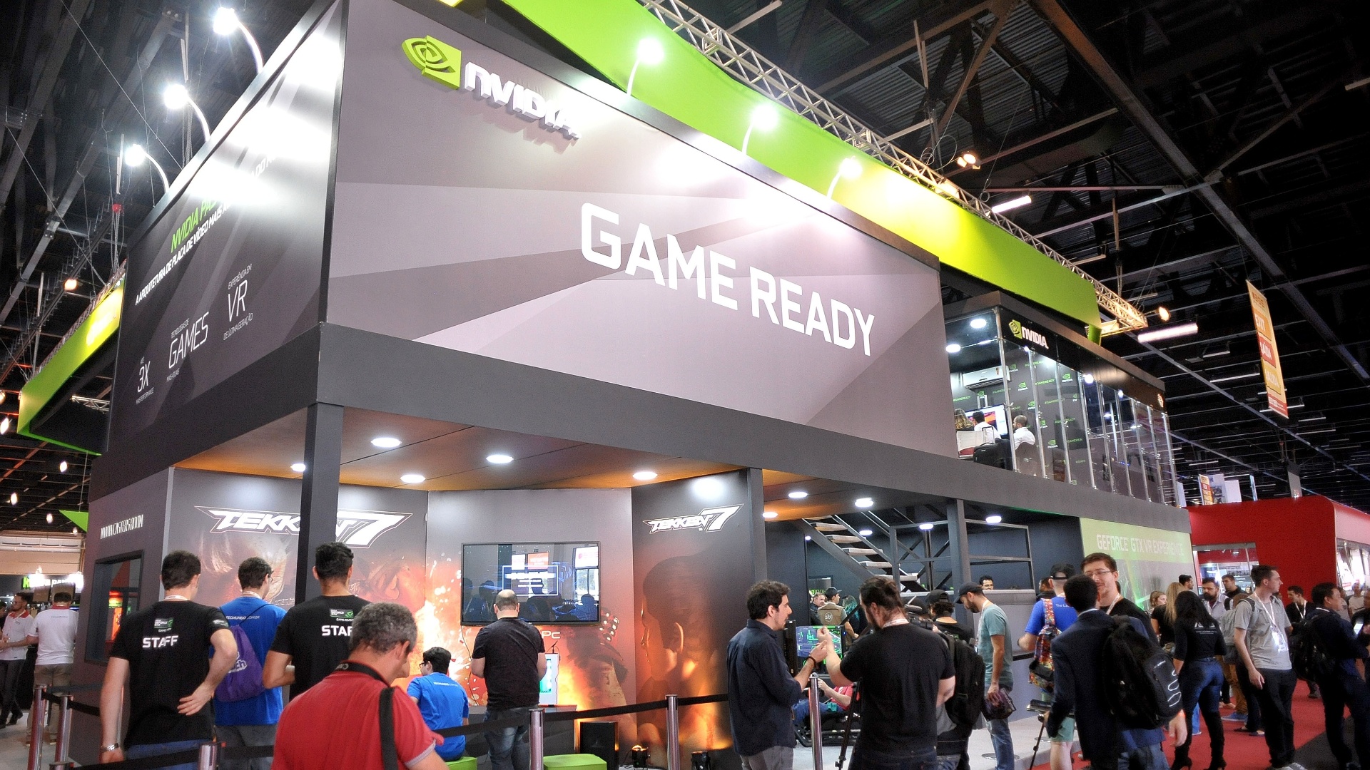 Estande da Nvidia na BGS 2017