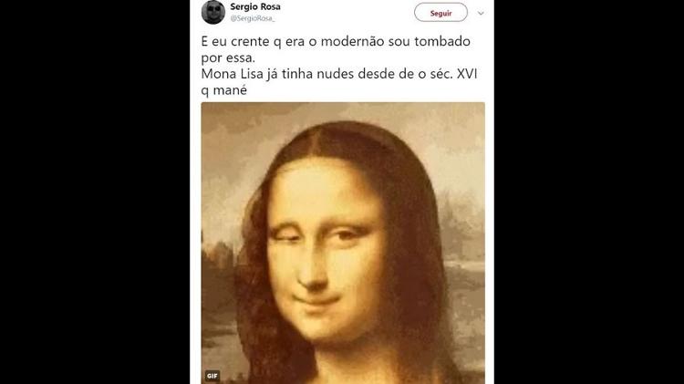 O Nude Da Monalisa Caiu Na Internet E Ningu M Quer Perder A Piada