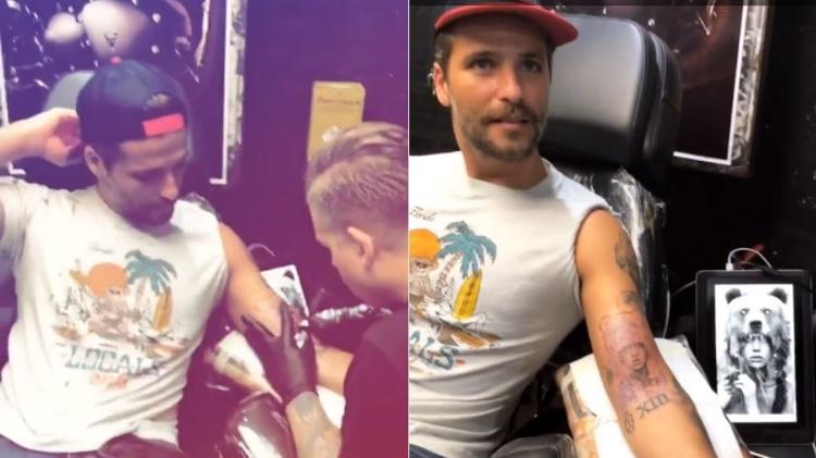 Bruno Gagliasso Faz Nova Tatuagem E Gio Ewbank Elogia Surreal