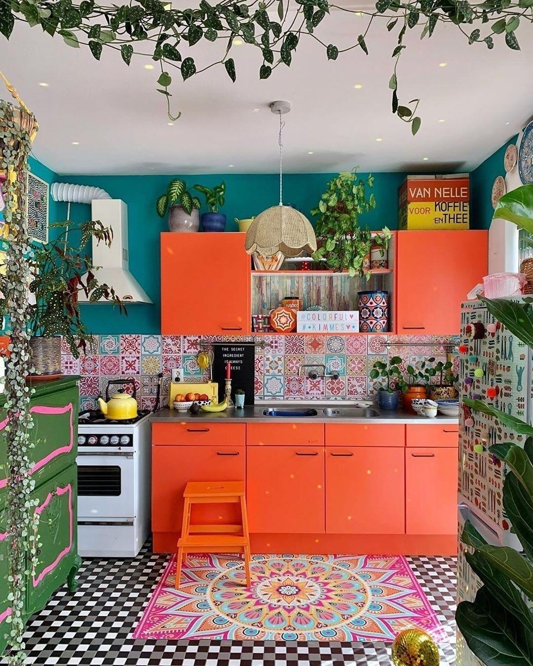 Fotos: Cozinhas coloridas: 12 inspirações para fugir do básico com ...