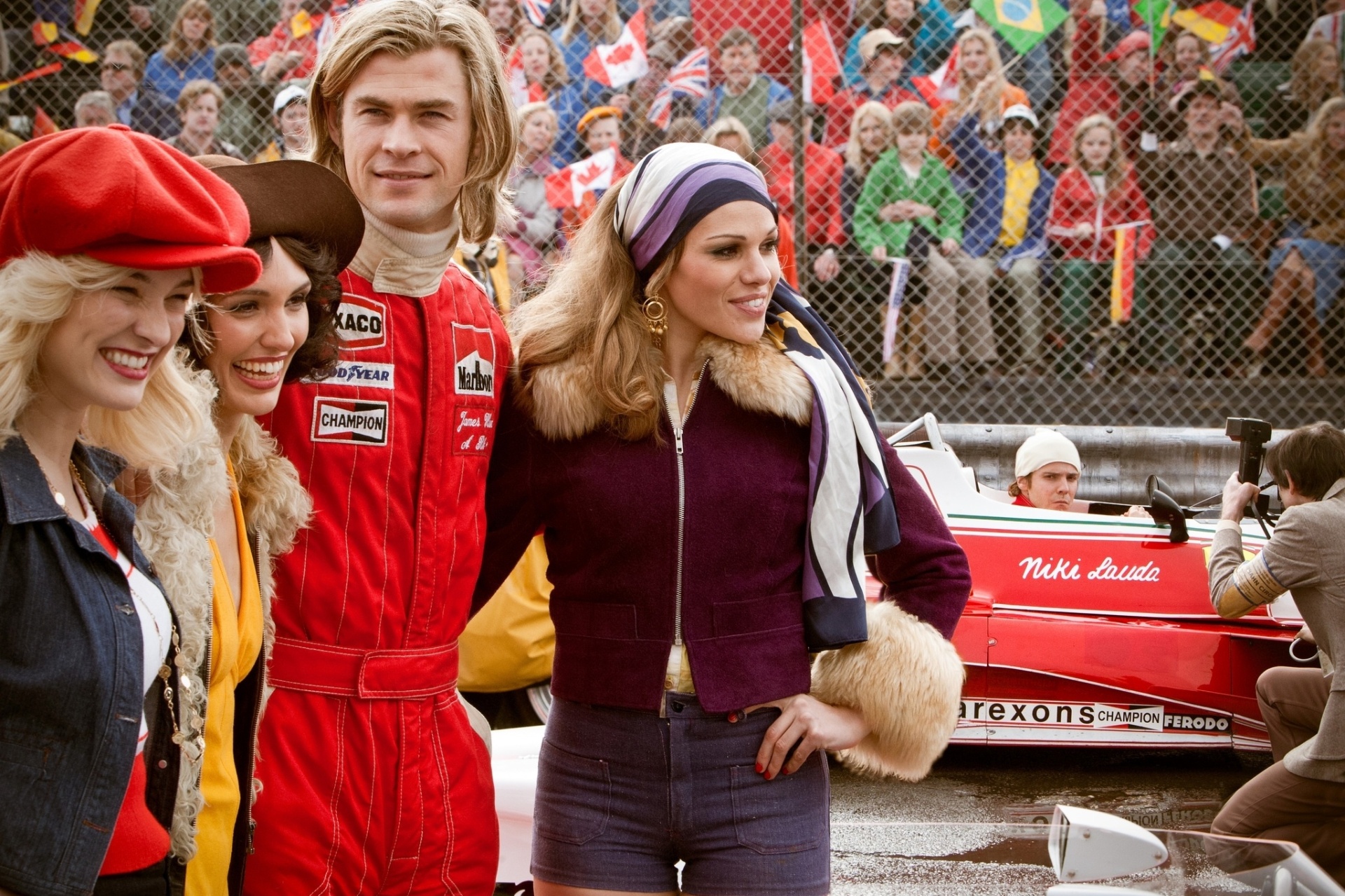Pôster de filme sobre os pilotos James Hunt e Niki Lauda é divulgado