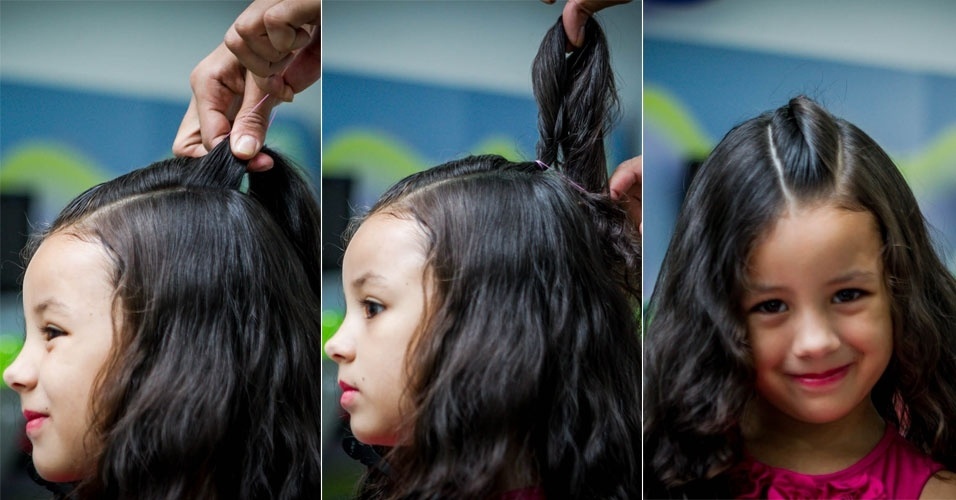 Fotos Aprenda Passo A Passo A Fazer Um Penteado Infantil Em Cabelo Cacheado Uol