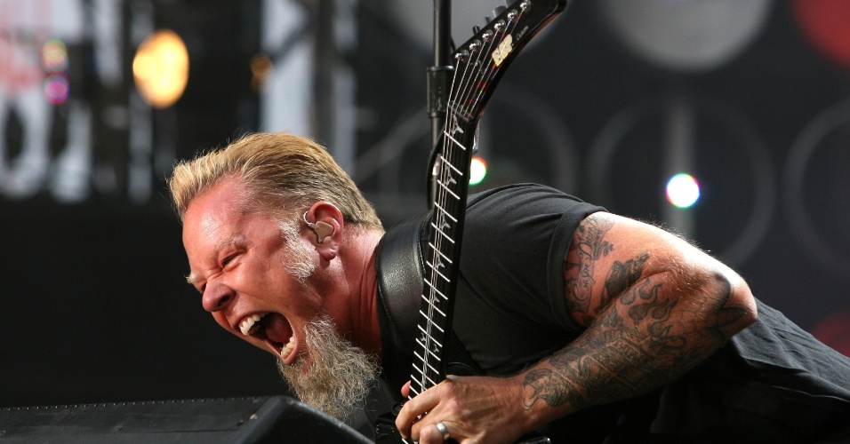 James Hetfield vocalista do Metallica completa 50 anos BOL Fotos