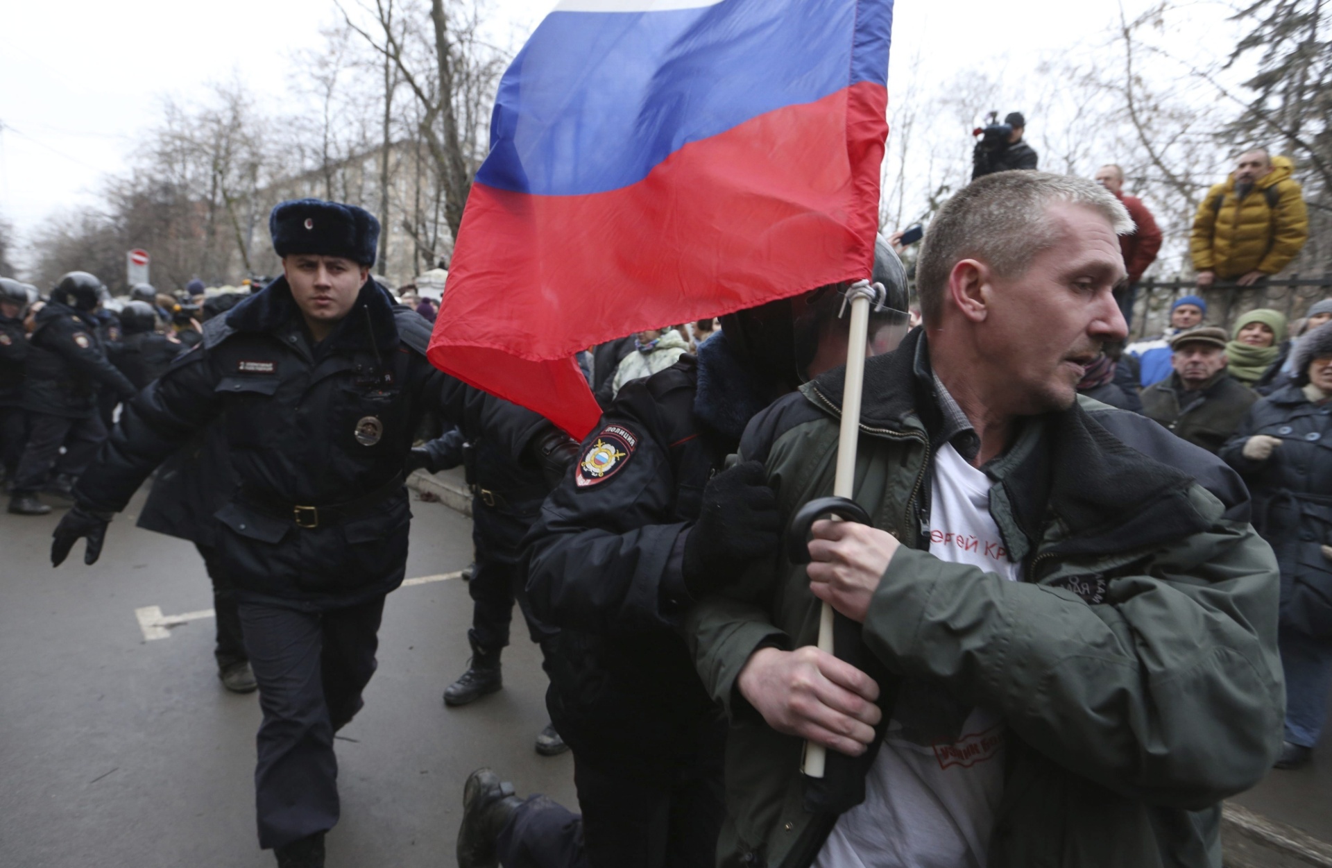 Fotos Integrantes do Pussy Riot são detidas em novo protesto em Moscou