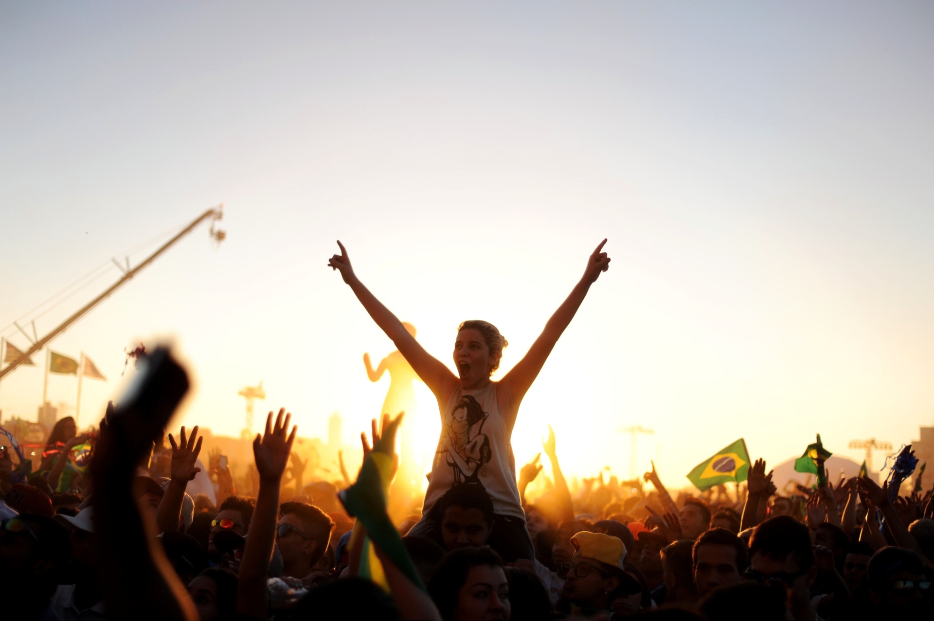 Fotos Fãs de música eletrônica se reúnem para festival