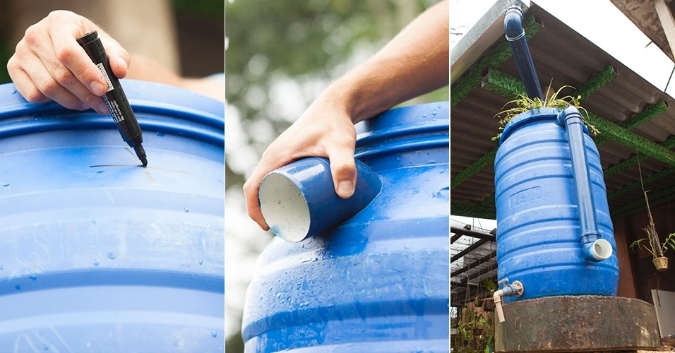 Fotos Veja como construir uma cisterna caseira para captação da água de chuva