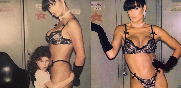 Filha De Demi Moore Mostra Fotos Dos Bastidores De Striptese