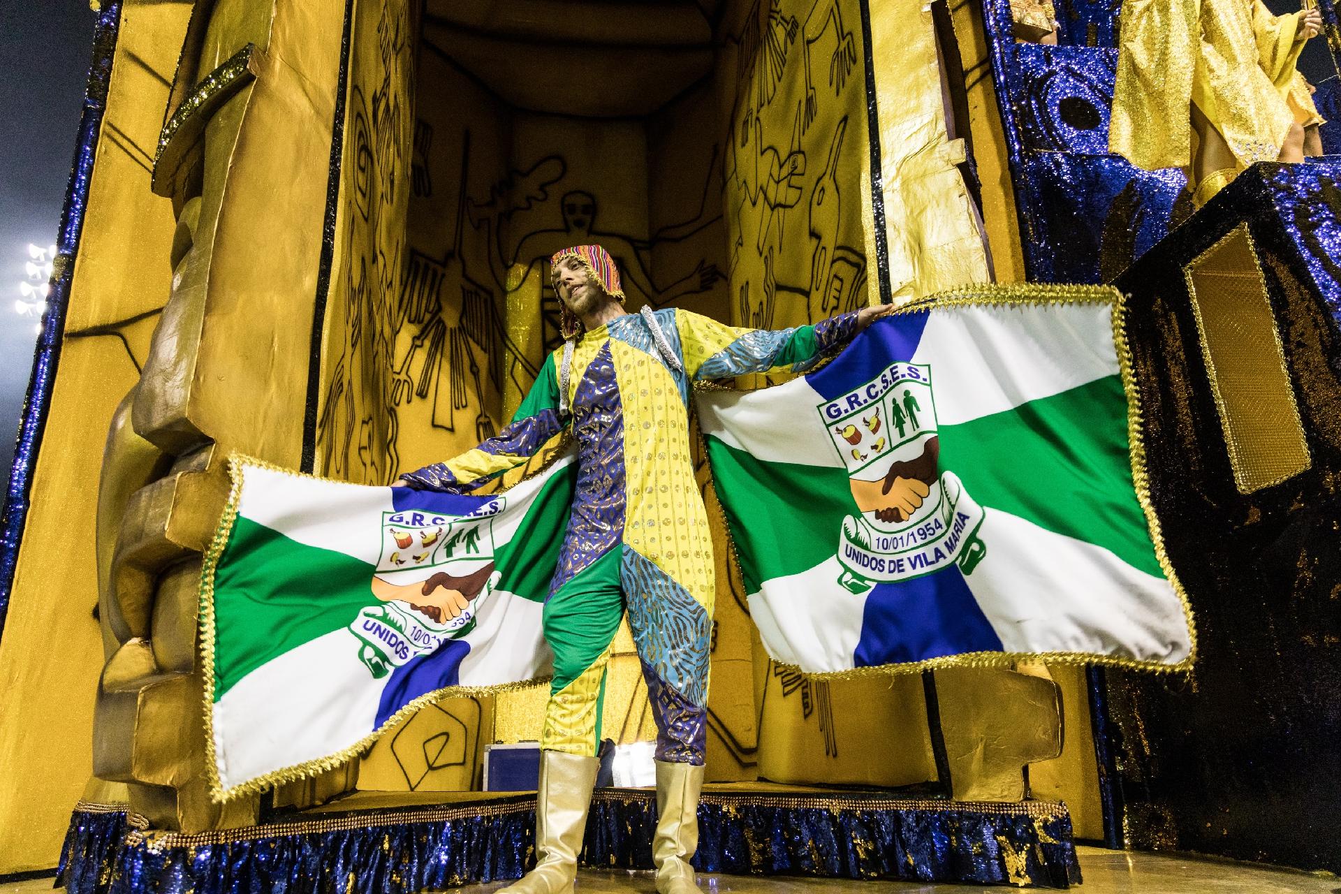 Veja fotos da Unidos de Vila Maria no Desfile das Campeãs de SP São