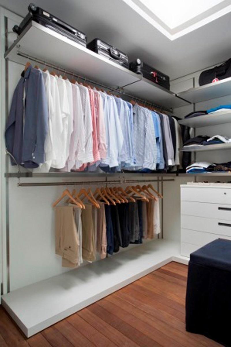 Fotos: Boas ideias para montar um closet com tamanho e estilo dos seus ...