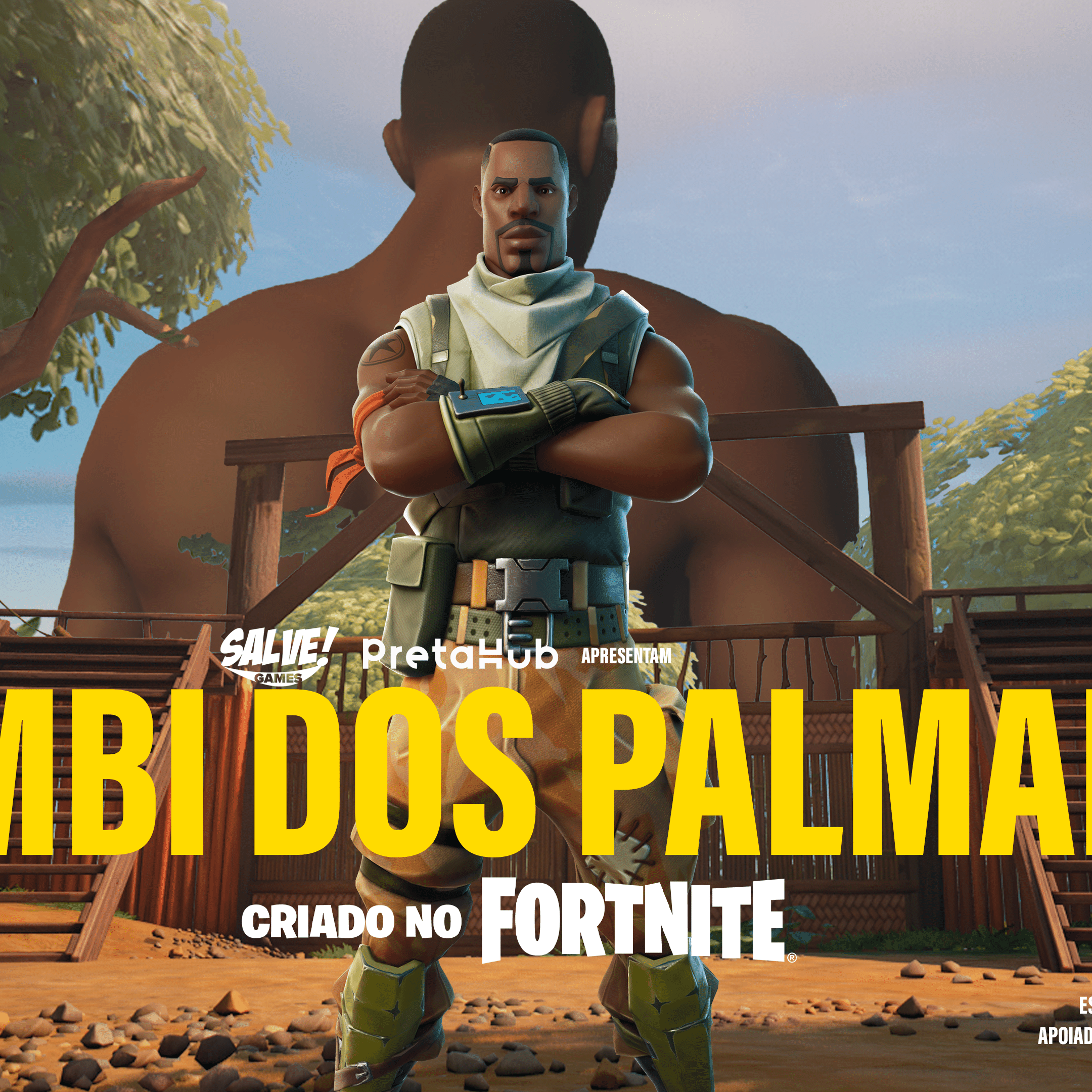 Desenvolvedor brasileiro traz Zumbi dos Palmares para o Fortnite