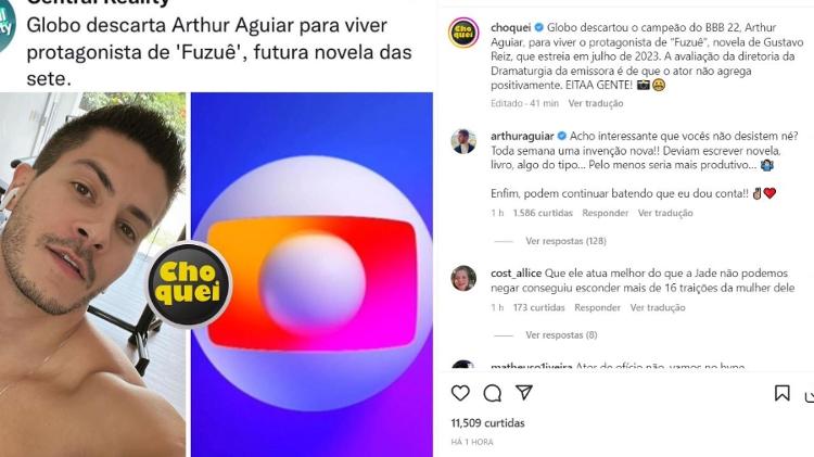 Arthur Aguiar Nega Ter Sido Descartado De Novela Da Globo