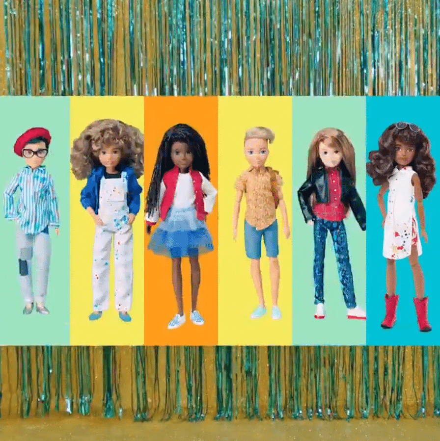 Fabricante da Barbie, Mattel lança linha de bonecas sem gênero