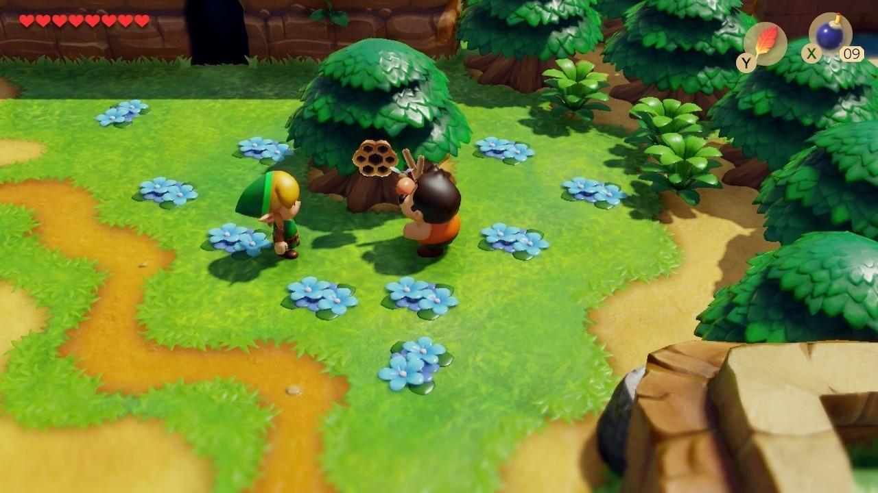 Legend of Zelda Link's Awakening Magnifying Lens, a maior quest do