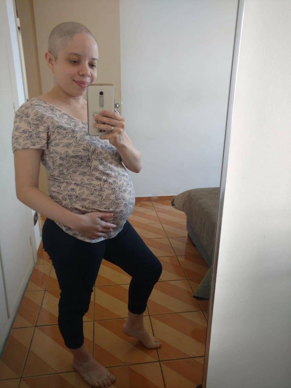 Meu bebê me salvou', diz mãe que descobriu câncer durante gravidez