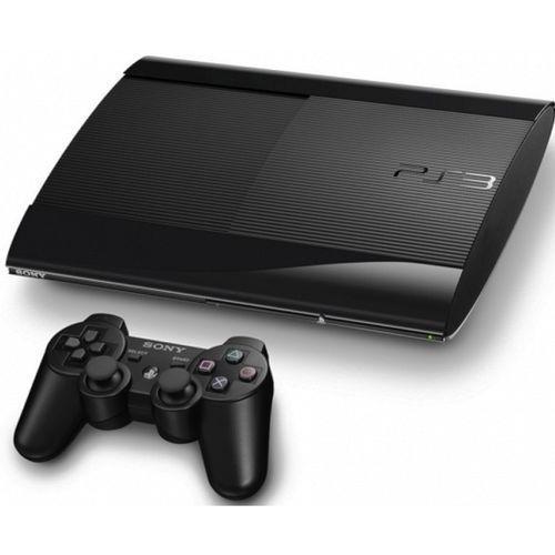 Sony Playstation 3 Super Slim 500gb 2 Controles + 3 Jogos Cor