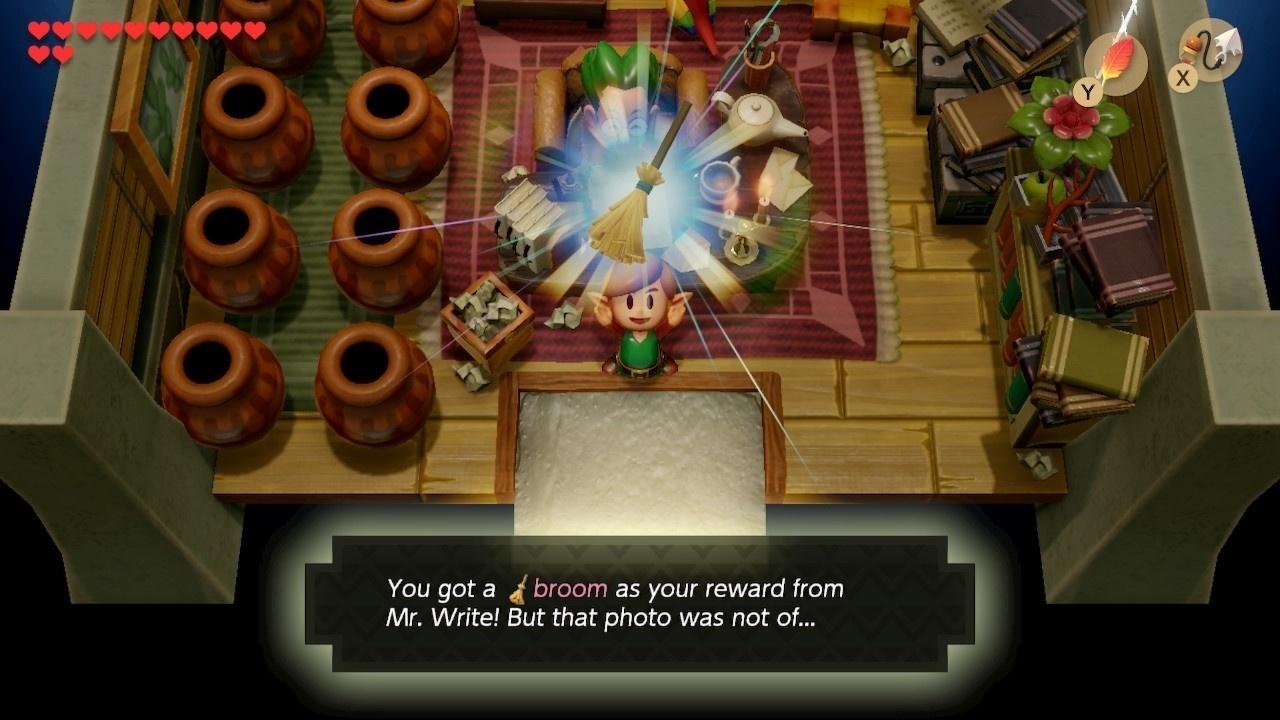 Legend of Zelda Link's Awakening Magnifying Lens, a maior quest do