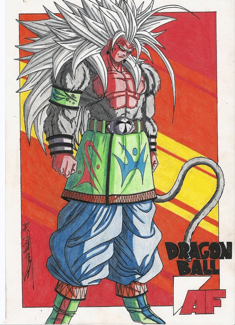 Como desenhar GOKU SSJ4 (Dragon Ball GT) 