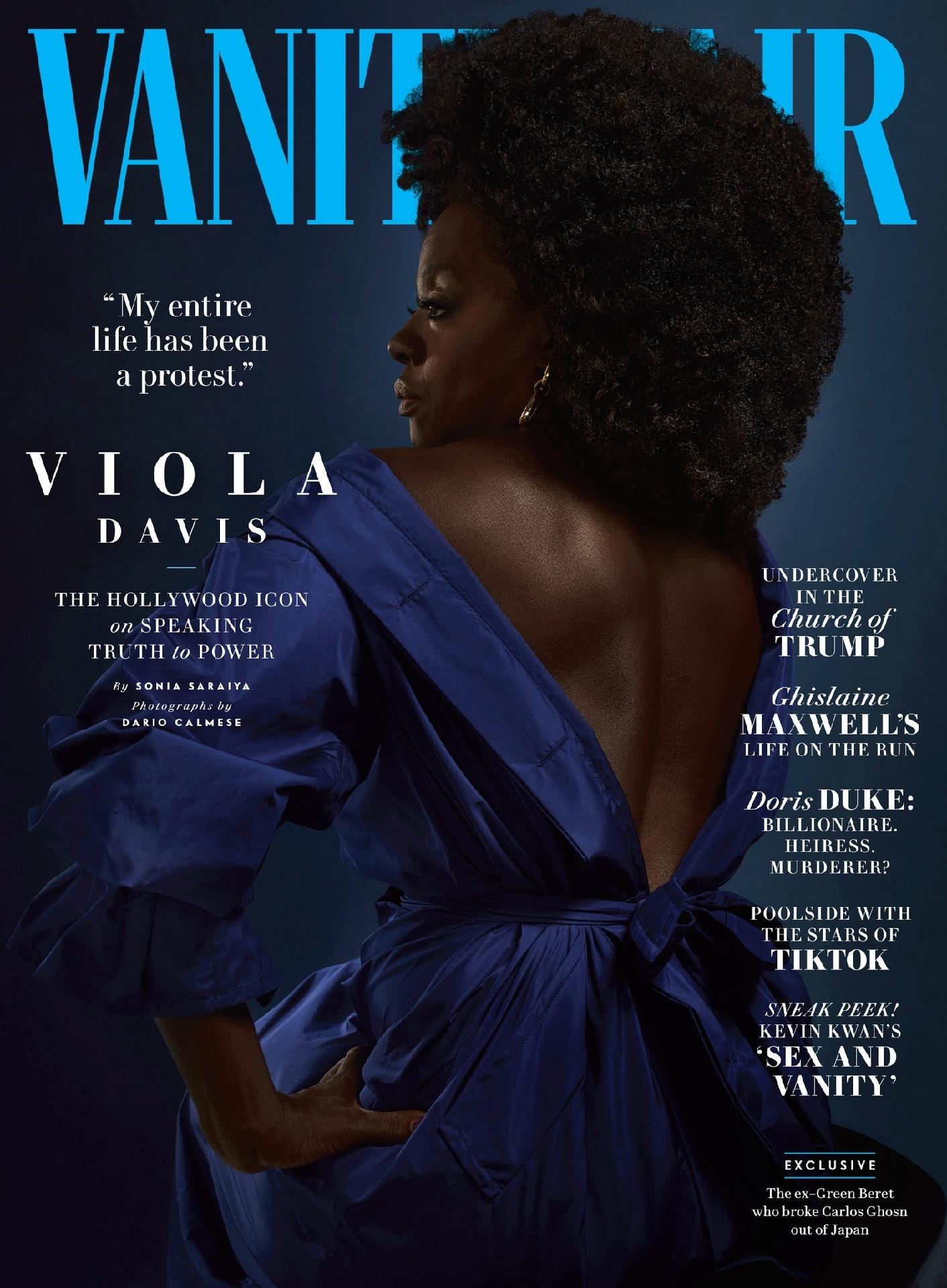 A história de representatividade por trás da Vanity Fair com Viola Davis -  15/07/2020 - UOL Universa