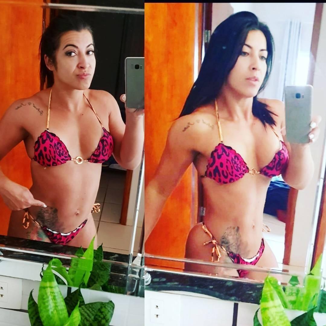 Ex-BBB Priscila Pires exibe 