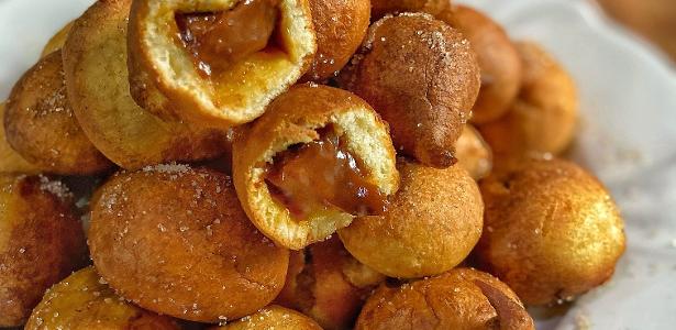 Bolinho De Chuva Recheado Doce De Leite Receita Como Fazer E